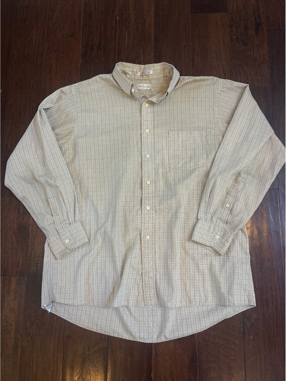 mens vintage VanHeusen dress shirt button down